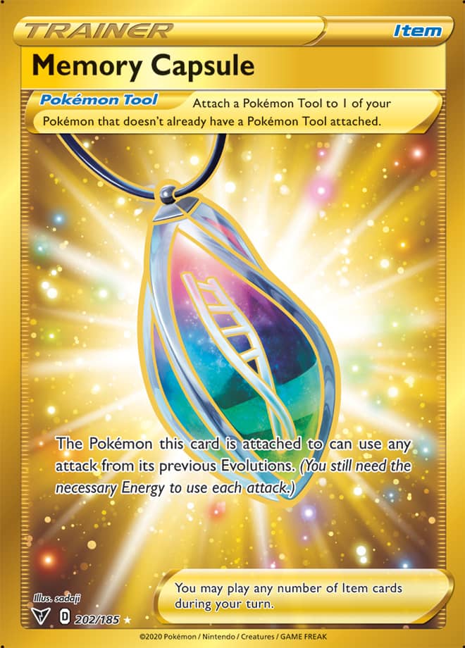 Memory Capsule - Vivid Voltage 202/185 - Secret Rare