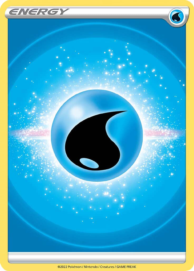 Water Energy - Crown Zenith - Reverse Holo
