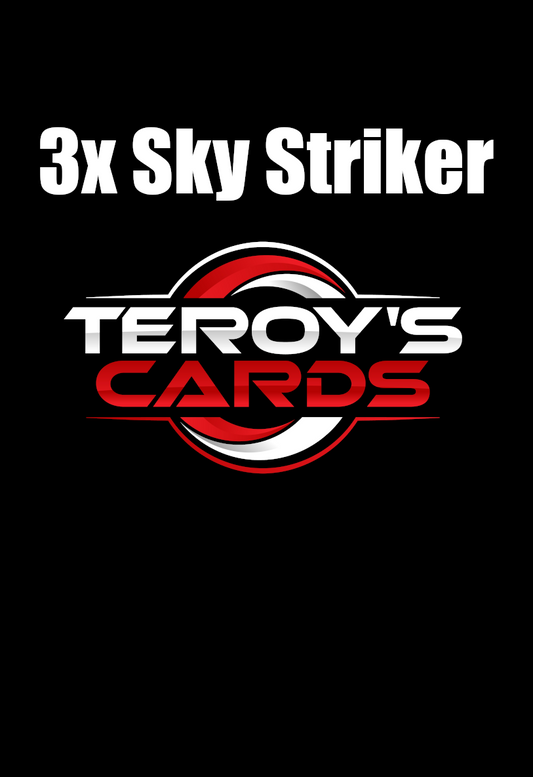 3x Sky Striker Deck - Legendary 5D's Decks - L26D - Sealed