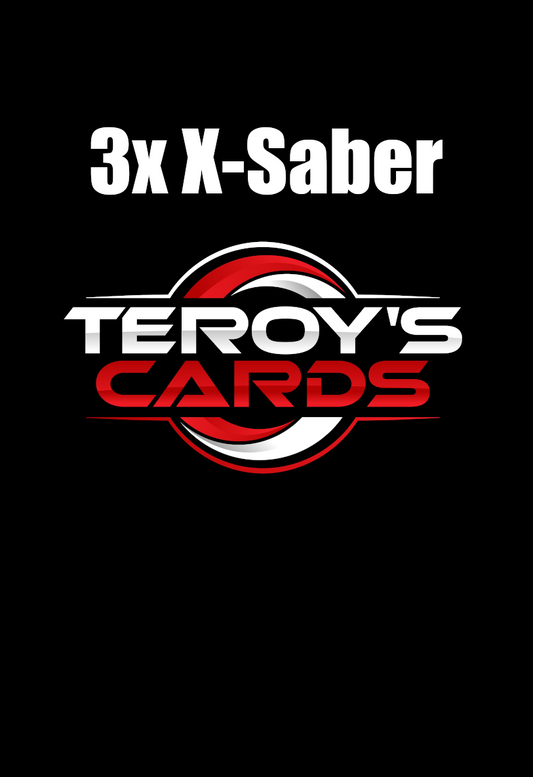 3x X-Saber Deck - Legendary 5D's Decks - L26D - Sealed