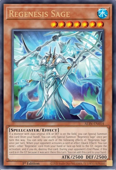 Regenesis Sage - ALIN-EN014 - 1st Edition - Ultra Rare