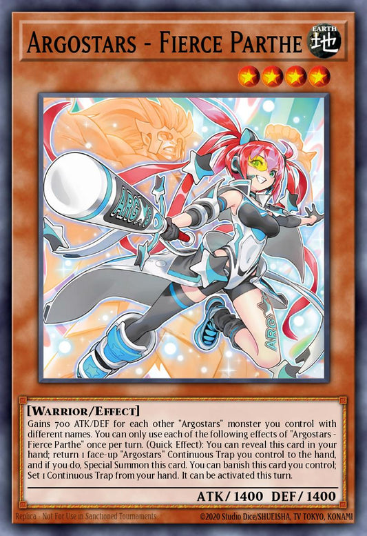 Argostars – Fierce Parthe - ALIN-EN020 - 1st Edition - Super Rare