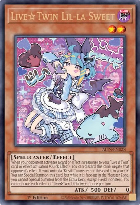 Live?Twin Lil-la Sweet - ALIN-EN028 - 1st Edition - Ultra Rare