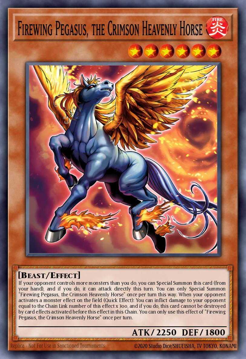 Crimson Firewing Pegasus - ALIN-EN032 - 1st Edition - Common