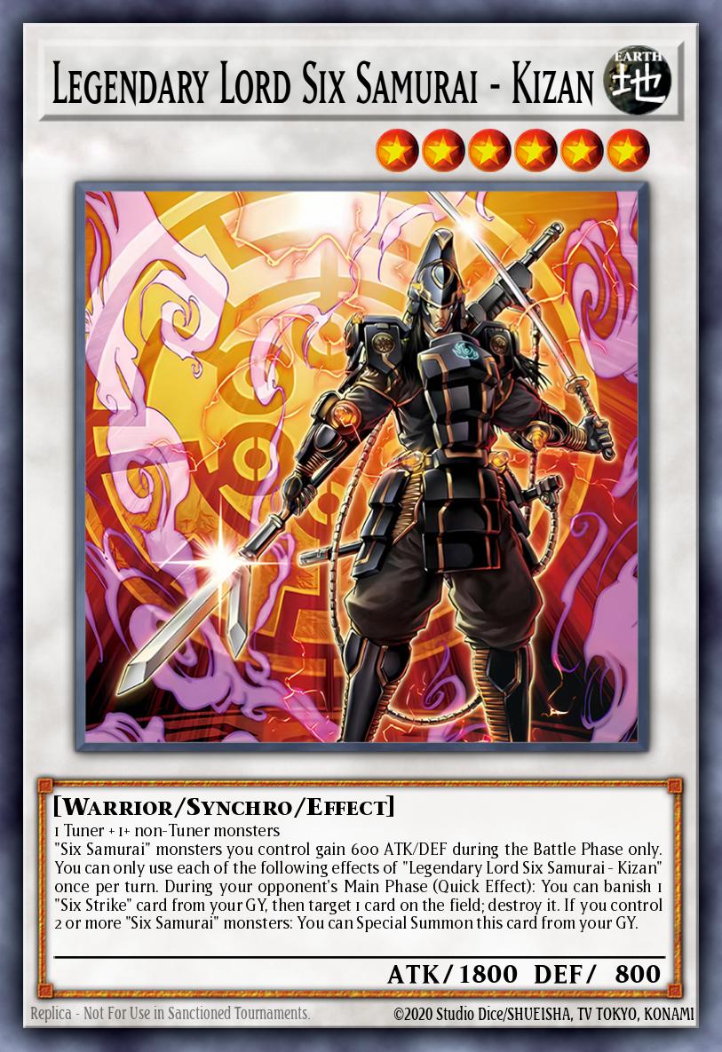 Legendary Lord Six Samurai – Kizan - ALIN-EN042 - 1st Edition - Common