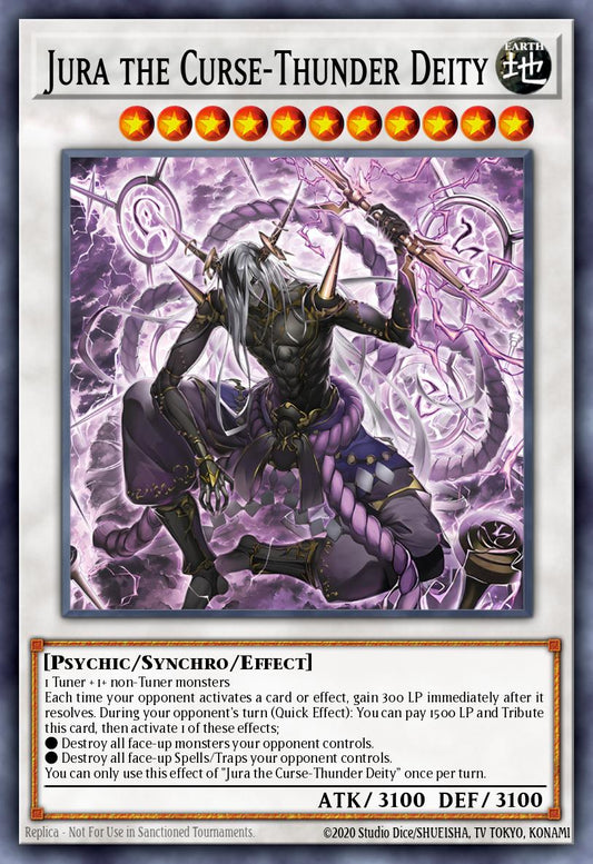 Juraishin, the Cursed Thunder God - ALIN-EN043 - 1st Edition - Ultra Rare