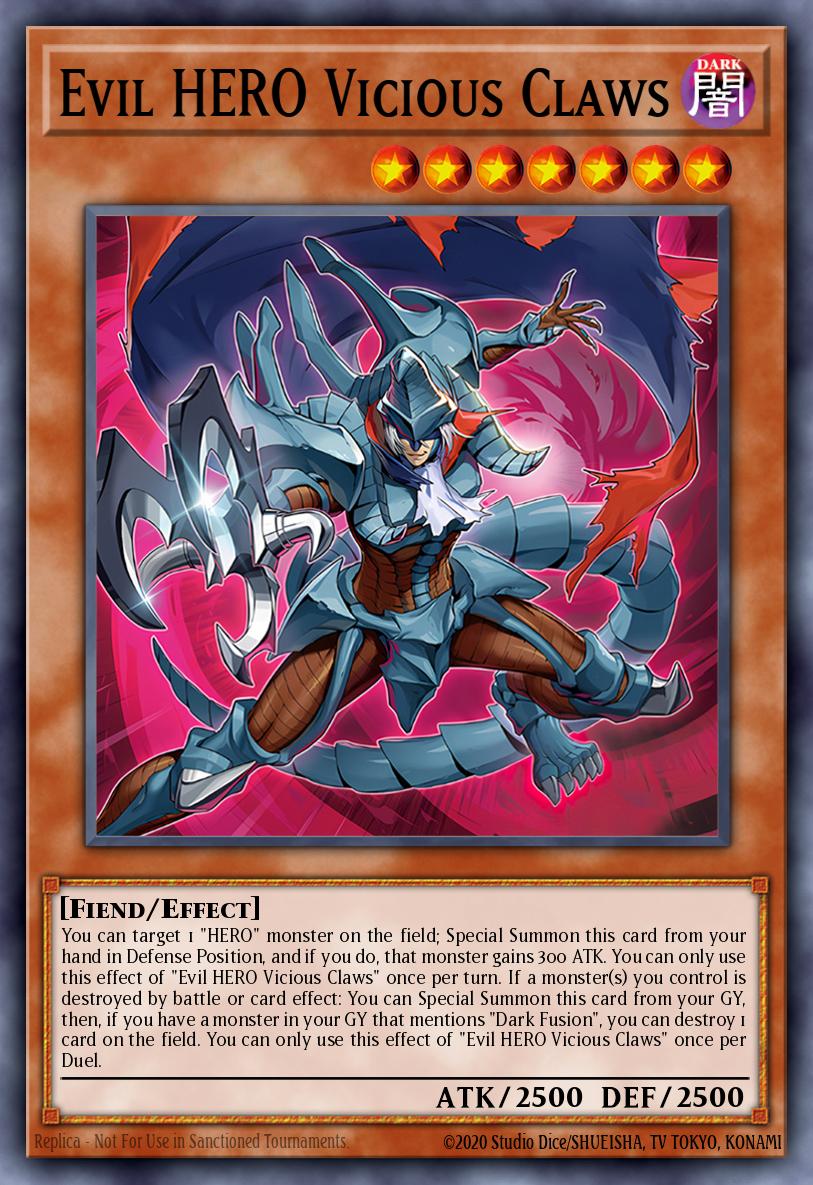 Evil HERO Vicious Claws - ALIN-EN005 - 1st Edition - Common
