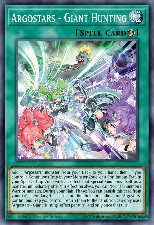 Argostars – Giantslaying - ALIN-EN062 - 1st Edition - Super Rare