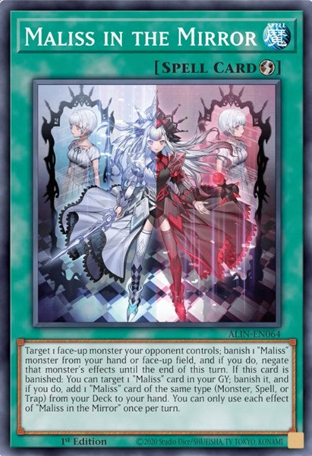 Maliss in the Mirror - ALIN-EN064 - 1st Edition - Super Rare