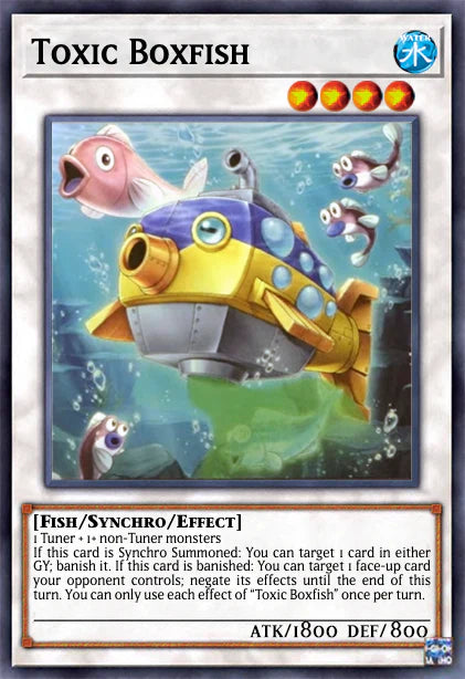 Toxic Boxfish - ALIN-EN085 - 1st Edition - Super Rare