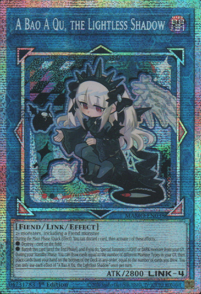 A Bao A Qu, the Lightless Shadow - MAMO-EN038 - 1st Edition - Starlight Rare