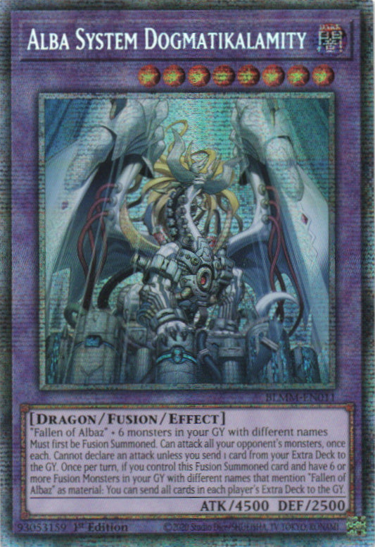 Alba System Dogmatikalamity - BLMM-EN011 - 1st Edition - Starlight Rare