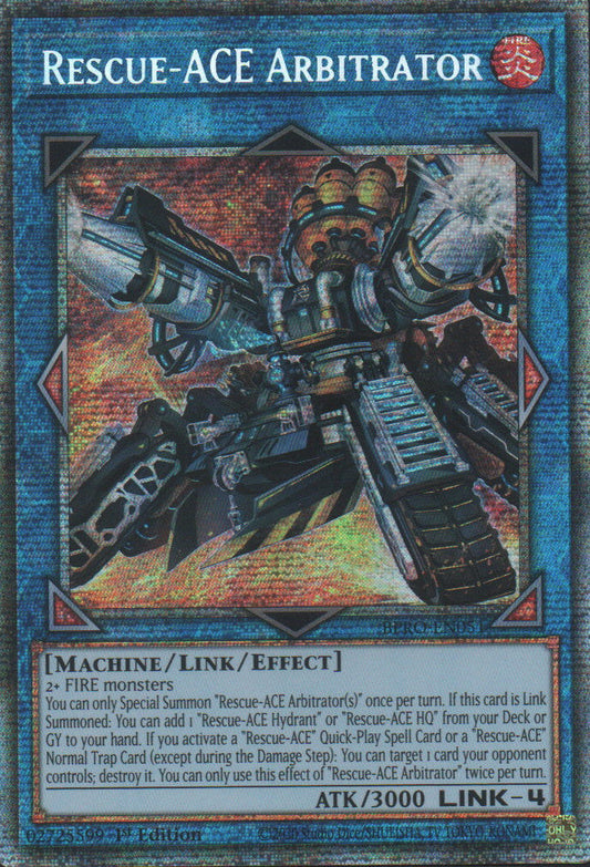 Rescue-ACE Arbitrator - BPRO-EN051 - 1st Edition - Starlight Rare