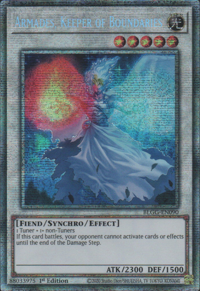 Armades, Keeper of Boundaries - BLGG-EN090 - 1st Edition - Starlight Rare