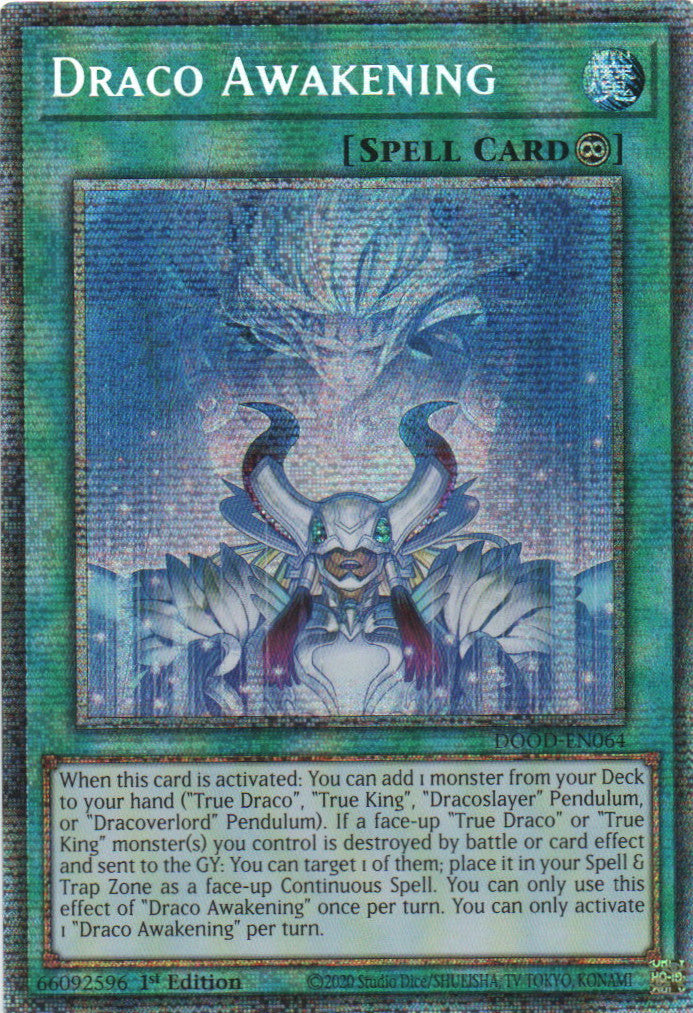 Draco Awakening - DOOD-EN064 - 1st Edition - Starlight Rare
