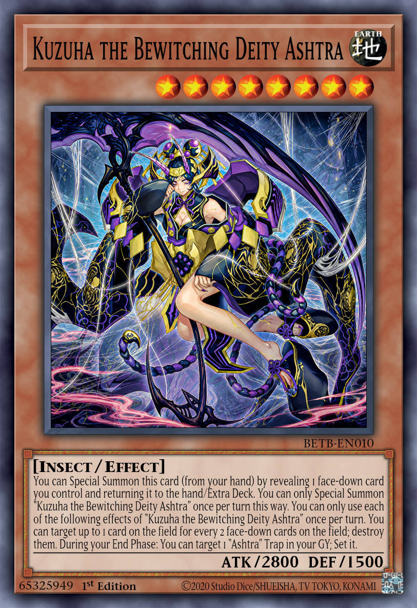 Kuzuha the Hex Ashtra - BETB-EN010 - 1st Edition - Common
