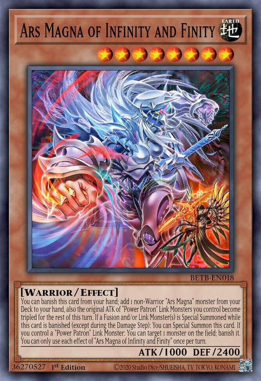 Ars Magna the Finite and the Infinite - BETB-EN018 - 1st Edition - Ultra Rare