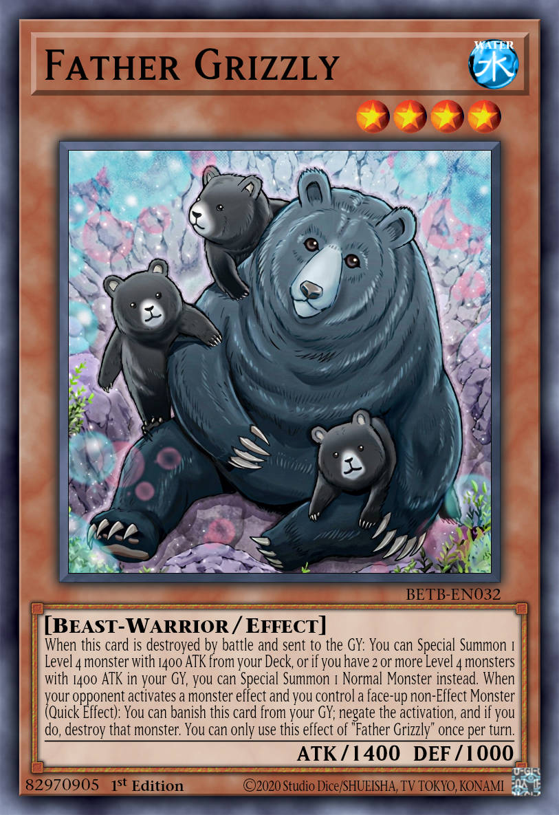 Father Grizzly - BETB-EN032 - 1st Edition - Common