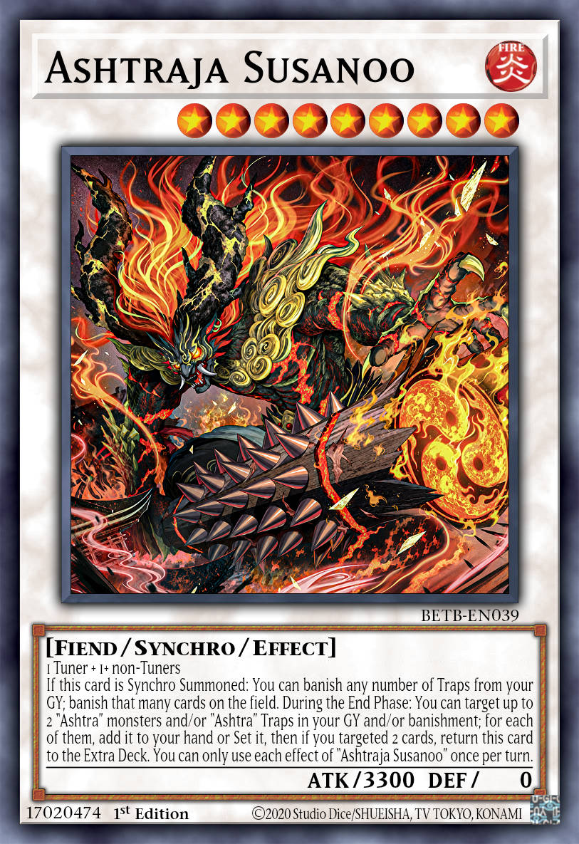 Ashtraja Susanoo - BETB-EN039 - 1st Edition - Super Rare