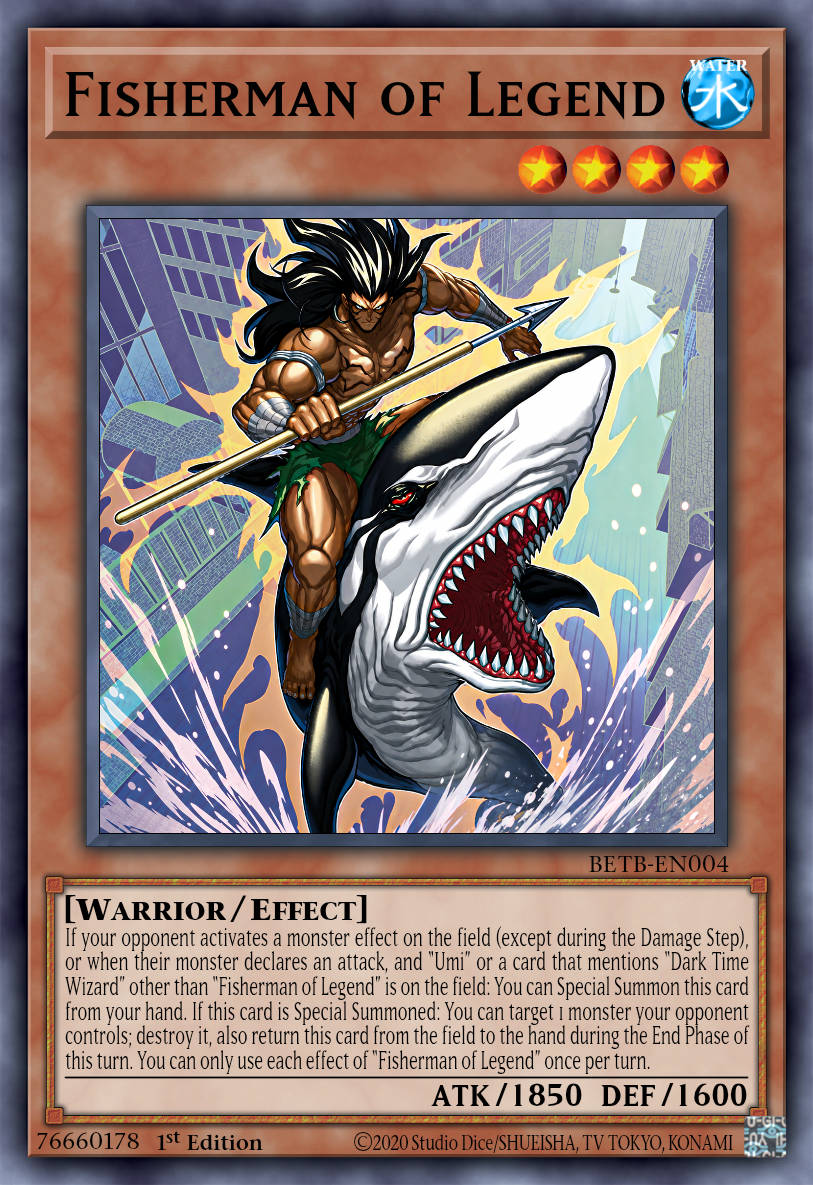 Fisherman of Legend - BETB-EN004 - 1st Edition - Common