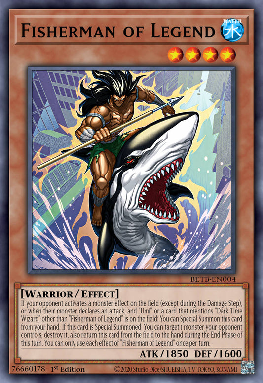 Fisherman of Legend - BETB-EN004 - 1st Edition - Common