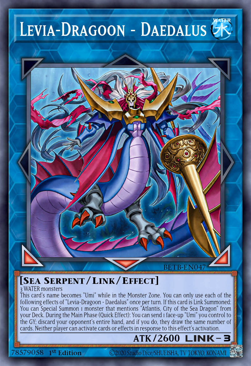 Levia-Dragoon - Daedalus - BETB-EN047 - 1st Edition - Super Rare