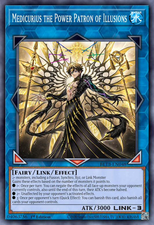 Mediclius the Extraordinary Power Patron - BETB-EN048 - 1st Edition - Ultra Rare