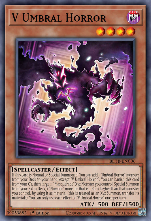 V Umbral Horror - BETB-EN006 - 1st Edition - Common