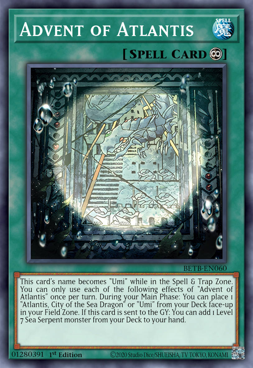 Advent of Atlantis - BETB-EN060 - 1st Edition - Common