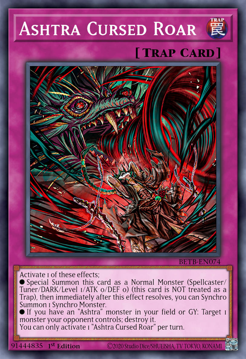 Ashtra's Howl - BETB-EN074 - 1st Edition - Common