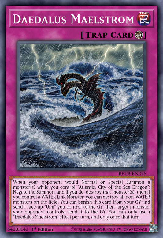 Daedalus Maelstrom - BETB-EN076 - 1st Edition - Common