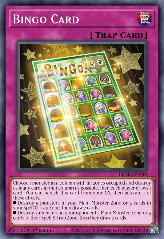 Bingo! - BETB-EN080 - 1st Edition - Common