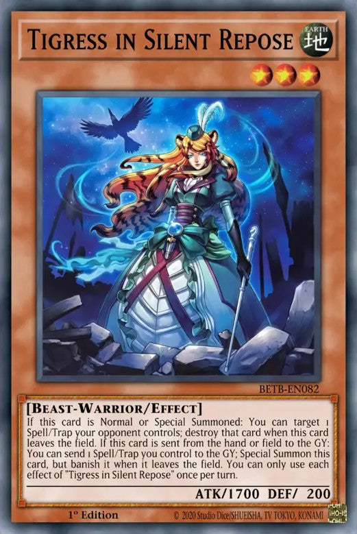 Tigress in Silent Repose - BETB-EN082 - 1st Edition - Common