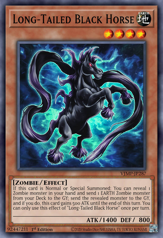 Long-Tailed Black Horse - BETB-EN097 - 1st Edition - Common