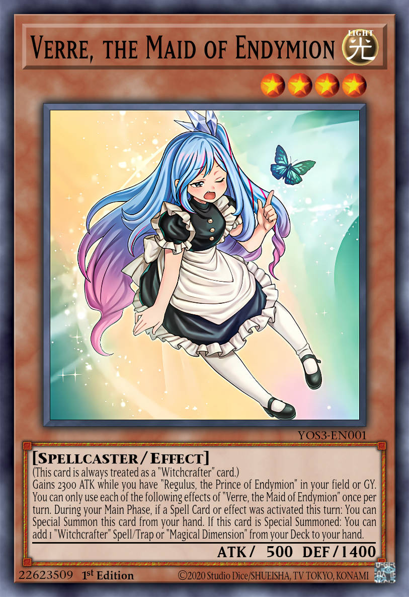 Verre, the Maid of Endymion - BETB-EN098 - 1st Edition - Ultra Rare