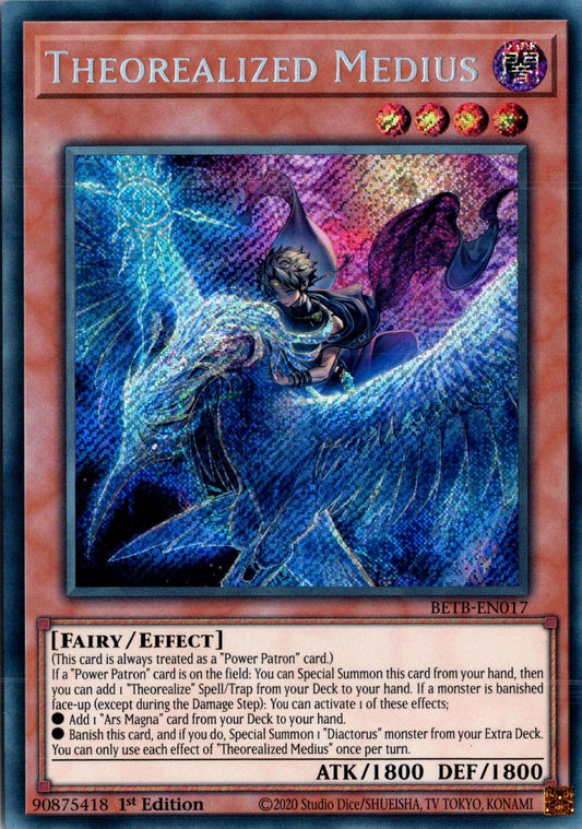 Theorealized Medius - BETB-EN017 - 1st Edition - Secret Rare