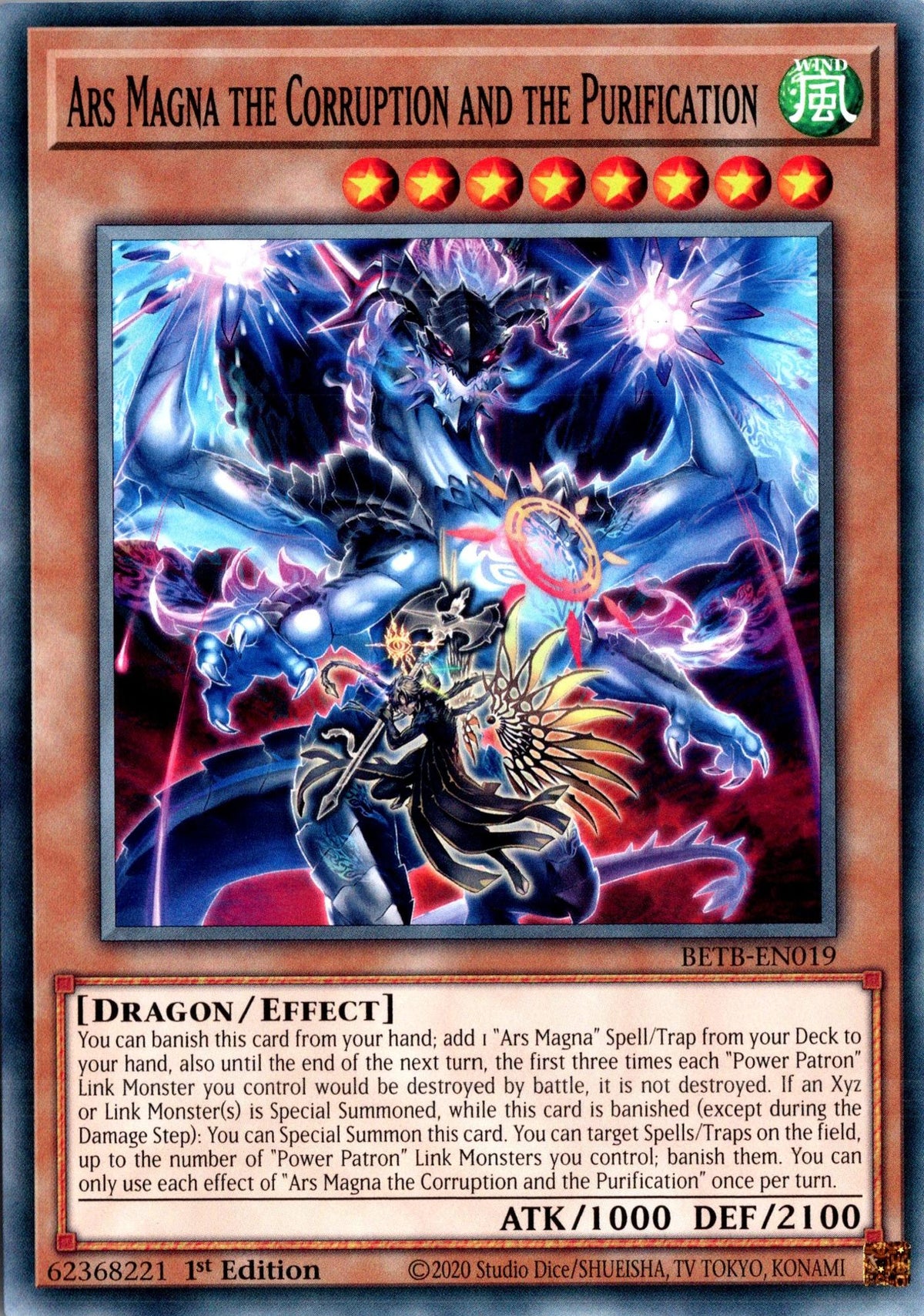 Ars Magna the Corruption and the Purification - BETB-EN019 - 1st Edition - Common