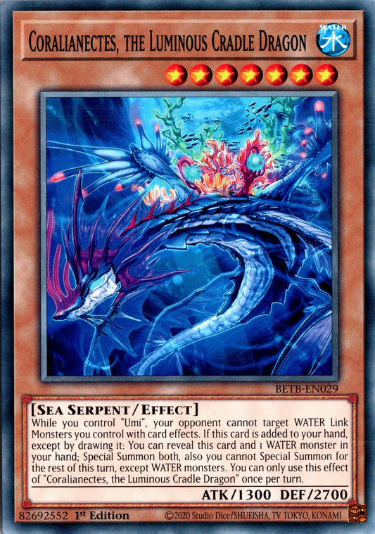 Coralianectes, the Luminous Cradle Dragon - BETB-EN029 - 1st Edition - Common