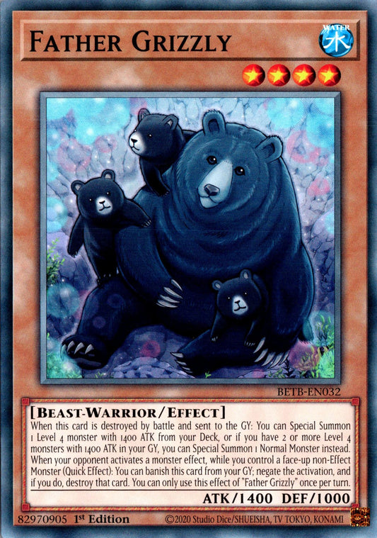 Father Grizzly - BETB-EN032 - 1st Edition - Common