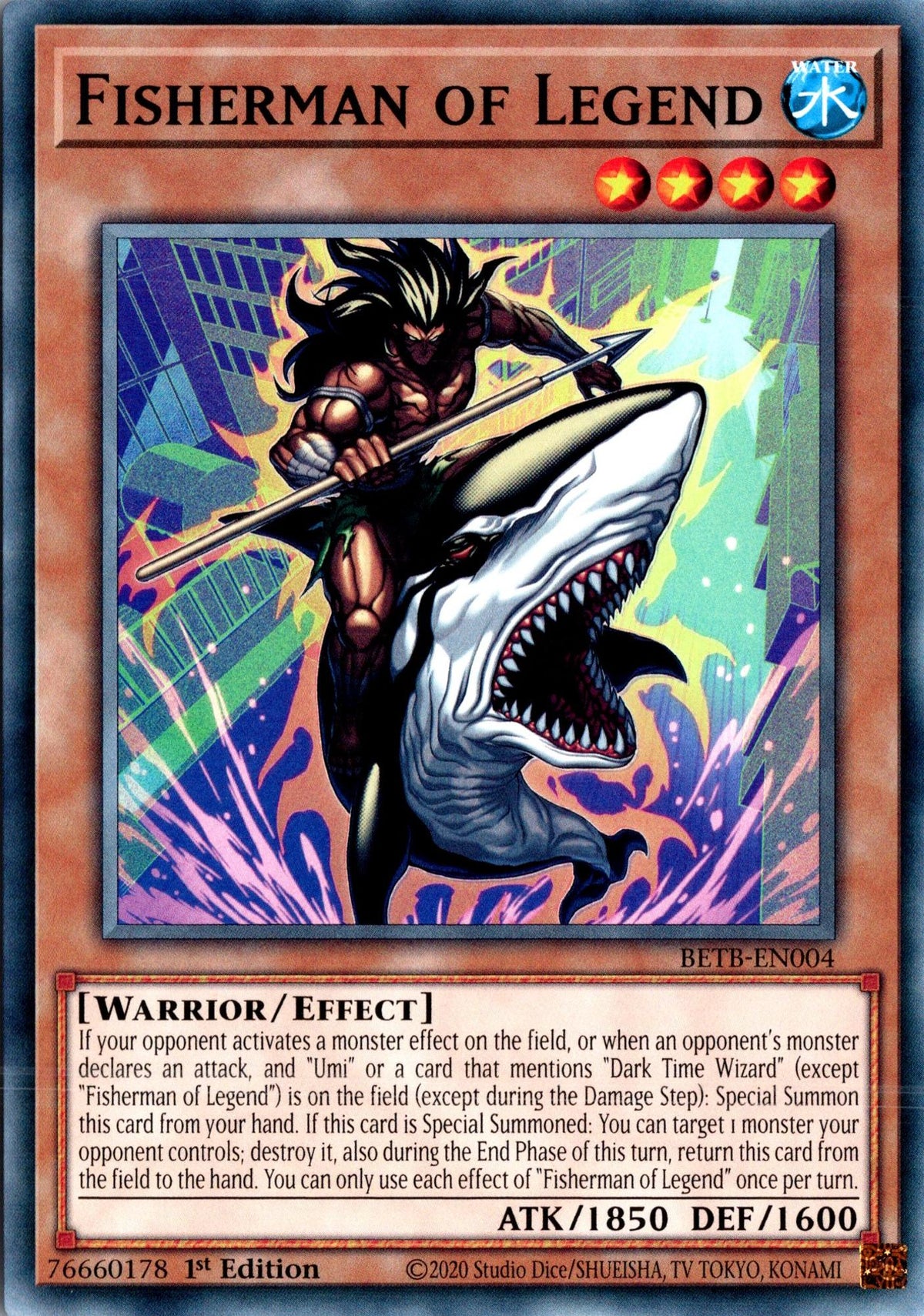 Fisherman of Legend - BETB-EN004 - 1st Edition - Common
