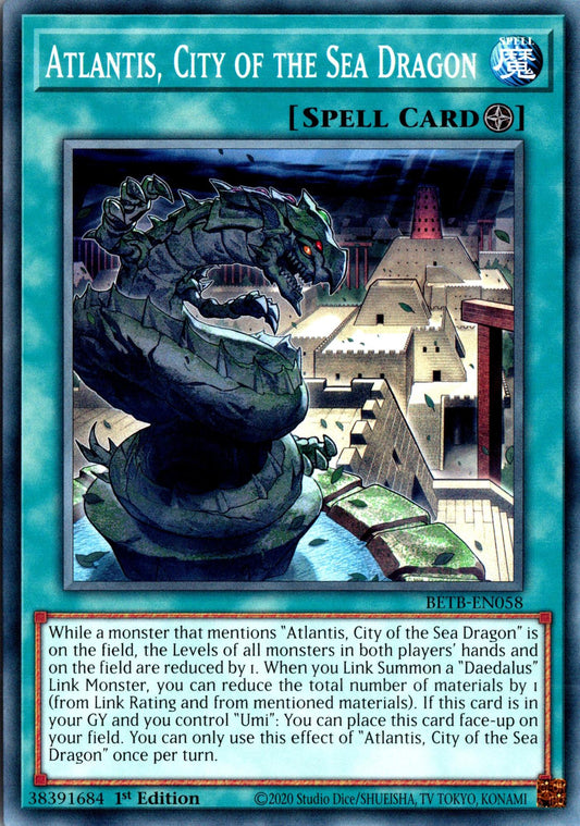Atlantis, City of the Sea Dragon - BETB-EN058 - 1st Edition - Common