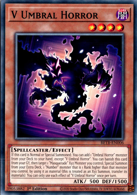 V Umbral Horror - BETB-EN006 - 1st Edition - Common