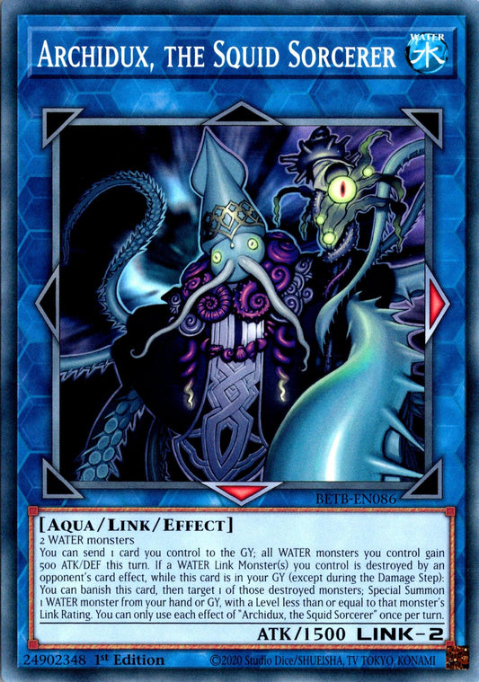 Archidux, the Squid Sorcerer - BETB-EN086 - 1st Edition - Common