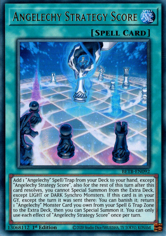 Angelechy Strategy Score - BETB-EN092 - 1st Edition - Ultra Rare