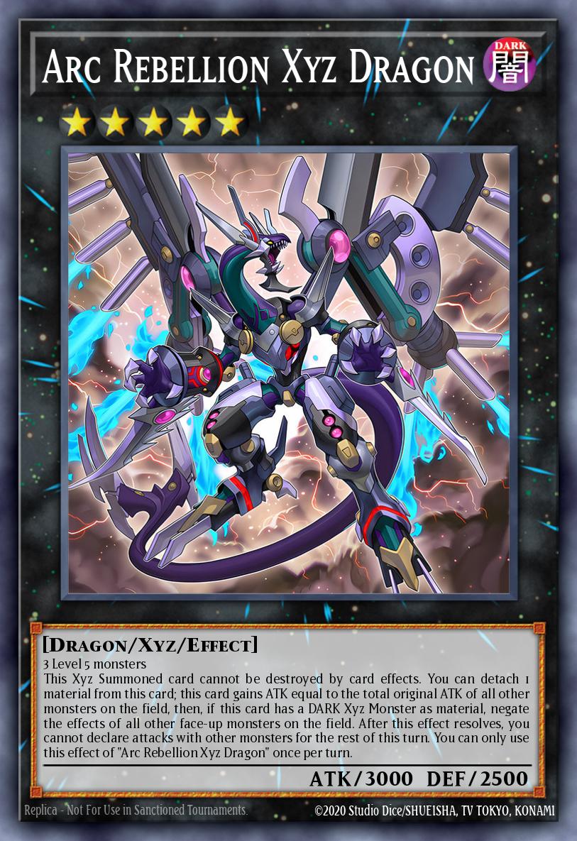 Arc Rebellion Xyz Dragon - BLGG-EN100 - 1st Edition - Ultra Rare