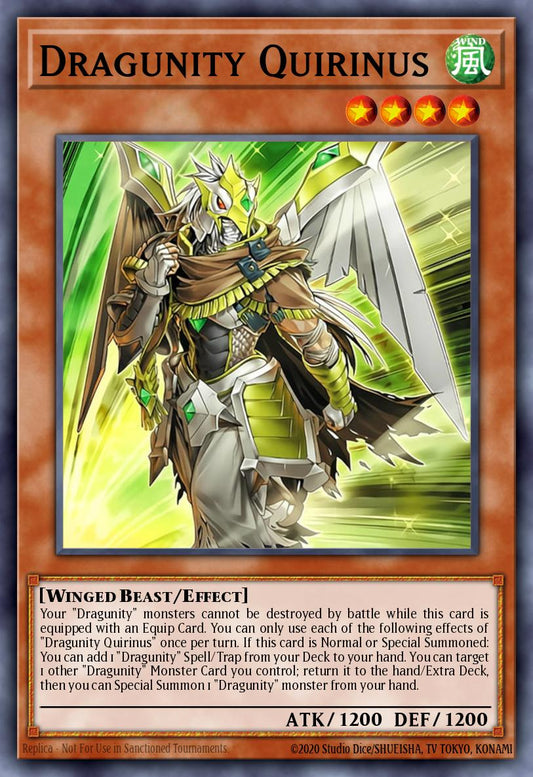 Dragunity Quirinus - BLGG-EN011 - 1st Edition - Secret Rare