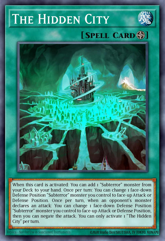 The Hidden City - BLGG-EN115 - 1st Edition - Ultra Rare