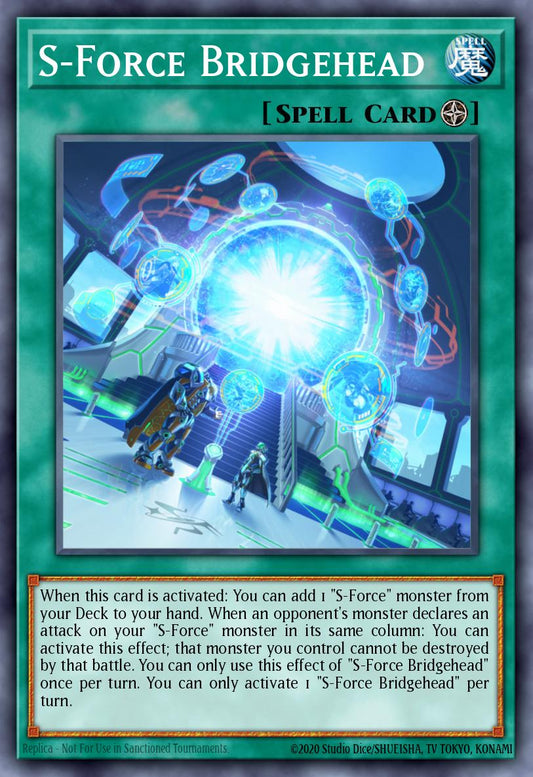 S-Force Bridgehead - BLGG-EN118 - 1st Edition - Ultra Rare