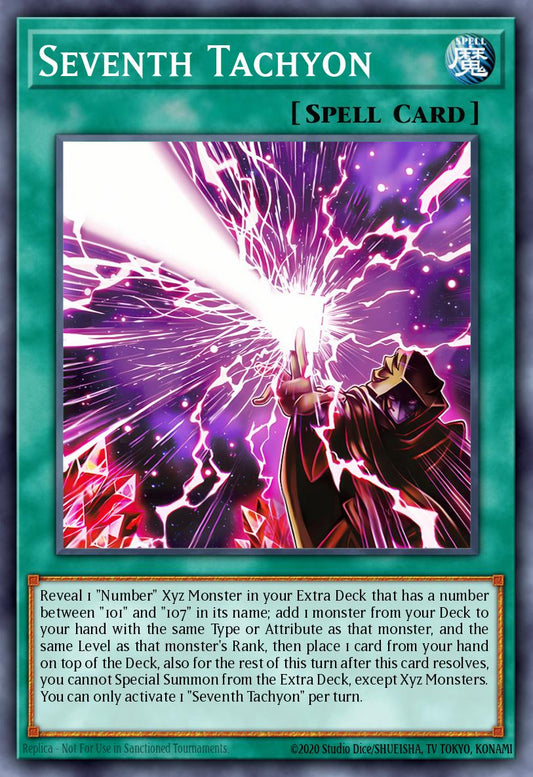 Seventh Tachyon - BLGG-EN126 - 1st Edition - Ultra Rare