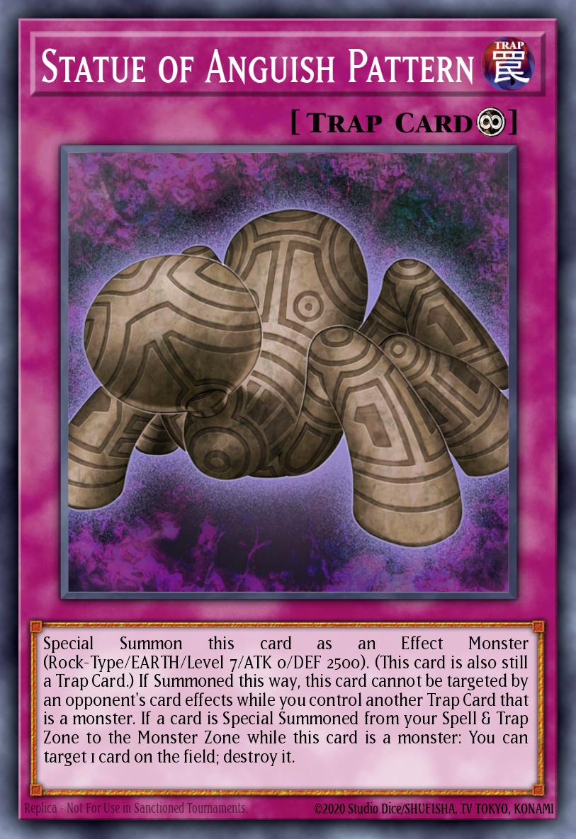 Statue of Anguish Pattern - BLGG-EN132 - 1st Edition - Ultra Rare